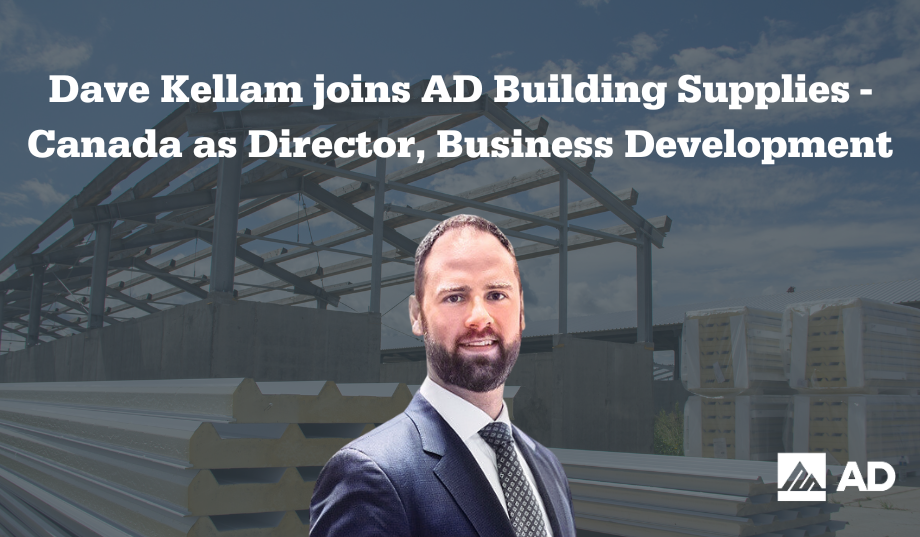 Dave Kellam joins AD Building Supplies – Canada as new Director, Business Development